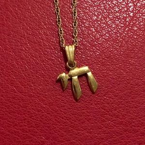 14K GF Chai Necklace